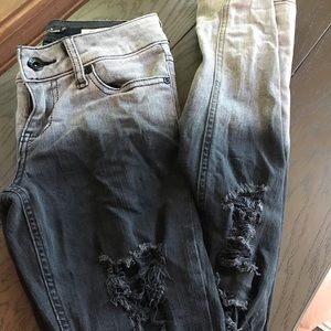 lovesick skinny ripped jeans